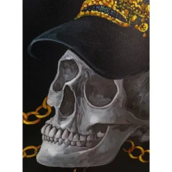 Bilder-KARE Design Leinwandbild Skull Gang 90X120