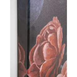 Bilder-KARE Design Leinwandbild Yak In Flower 140X90Cm