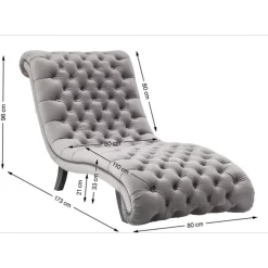 Sofas & Couches-KARE Design Liege Desire Velvet Silbergrau