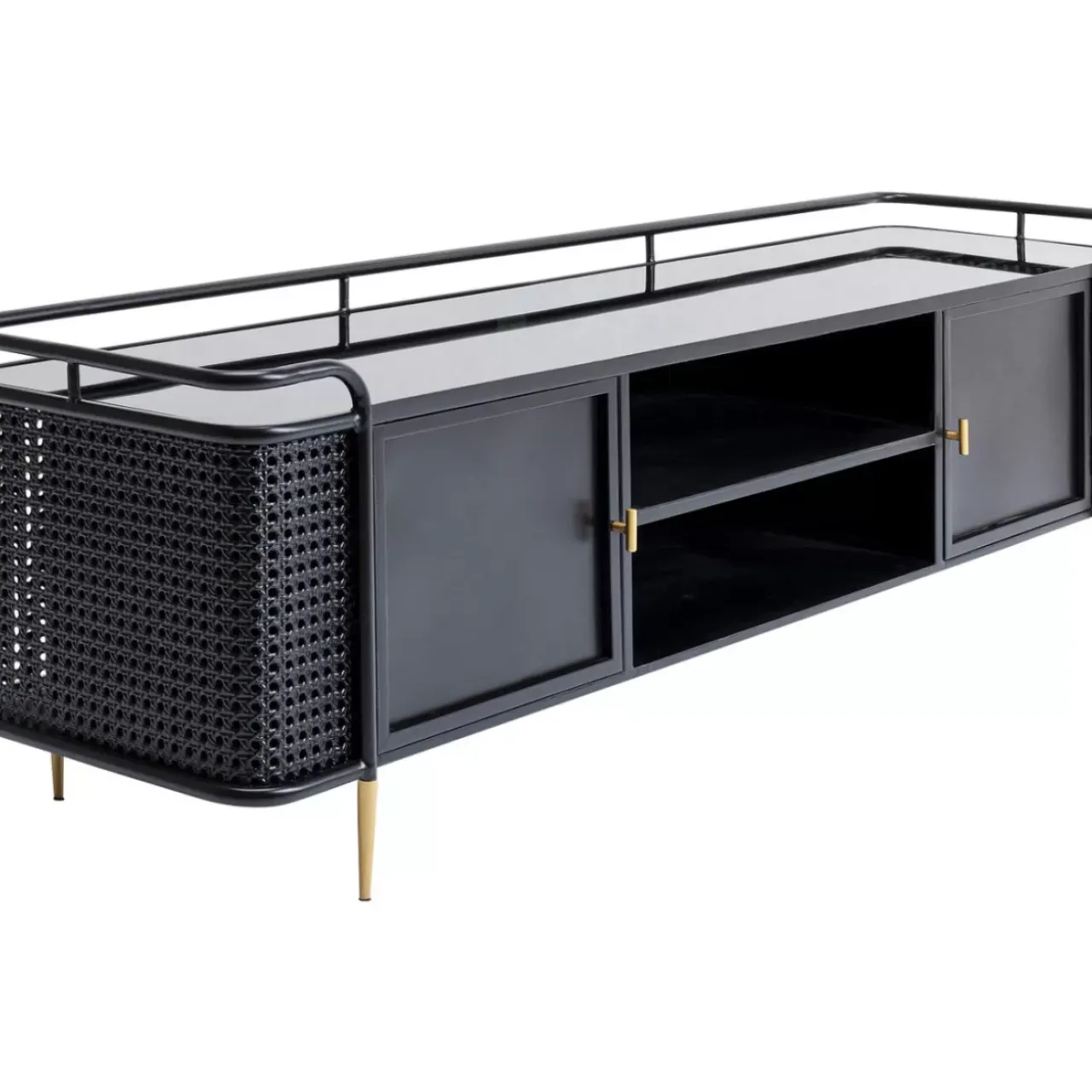 Kommoden & Sideboards-KARE Design Lowboard Fence 160X48Cm