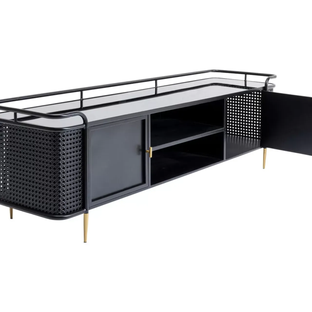 Kommoden & Sideboards-KARE Design Lowboard Fence 160X48Cm