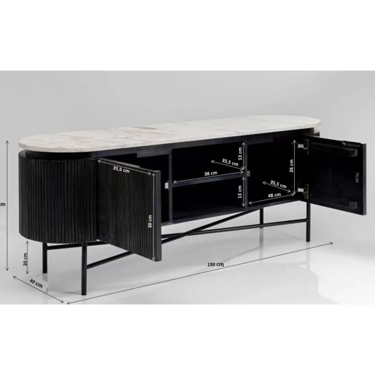 Kommoden & Sideboards-KARE Design Lowboard Glenn