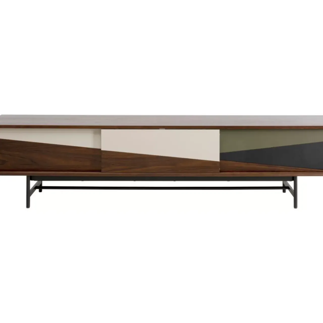 Kommoden & Sideboards-KARE Design Lowboard Lamello Colore 210X50Cm