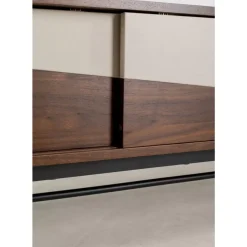 Kommoden & Sideboards-KARE Design Lowboard Lamello Colore 210X50Cm
