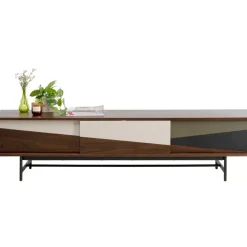 Kommoden & Sideboards-KARE Design Lowboard Lamello Colore 210X50Cm