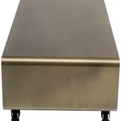 Kommoden & Sideboards-KARE Design Lowboard Lounge M Mobil Bronze 90X30Cm