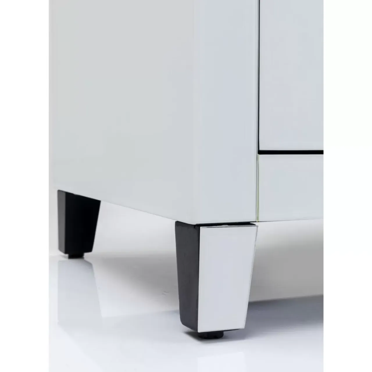 Kommoden & Sideboards-KARE Design Lowboard Luxury Push Weiss 140X50Cm