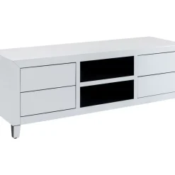 Kommoden & Sideboards-KARE Design Lowboard Luxury Push Weiss 140X50Cm