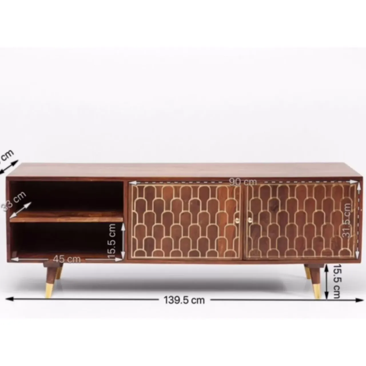 Kommoden & Sideboards-KARE Design Lowboard Muskat