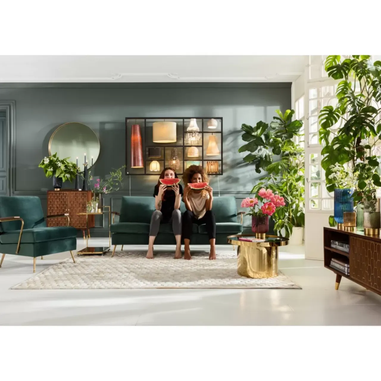 Kommoden & Sideboards-KARE Design Lowboard Muskat
