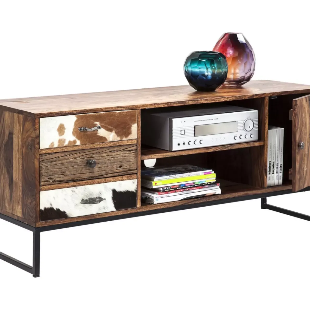 Kommoden & Sideboards-KARE Design Lowboard Rodeo 1Trg 3Sk