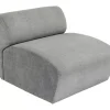 Sofas & Couches-KARE Design Lucca Mittelement Grau 76Cm
