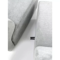Sofas & Couches-KARE Design Lucca Mittelement Grau 76Cm