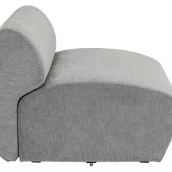 Sofas & Couches-KARE Design Lucca Mittelement Grau 76Cm