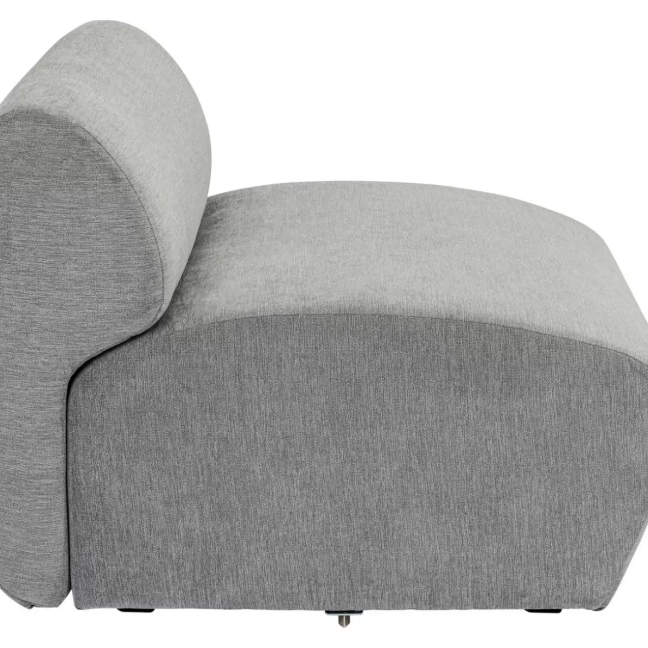 Sofas & Couches-KARE Design Lucca Mittelement Grau 76Cm