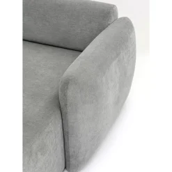 Sofas & Couches-KARE Design Lucca Ottomane Elements Grau Rechts 90Cm