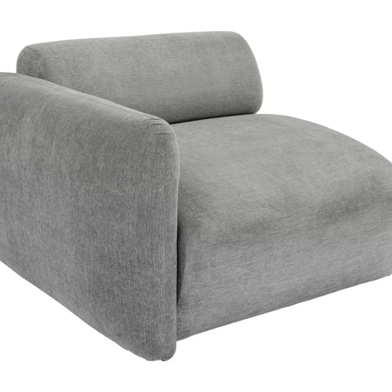 Sofas & Couches-KARE Design Lucca Schlussecke Elements Links Grau 89Cm