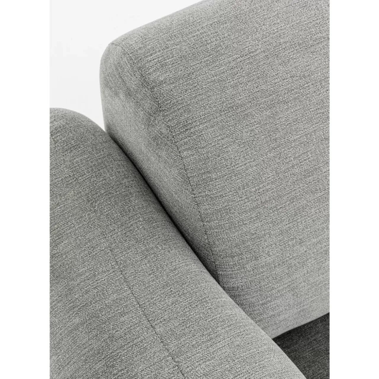 Sofas & Couches-KARE Design Lucca Schlussecke Elements Links Grau 89Cm