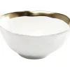 Geschirr & Tischaccessoires-KARE Design Muslischale Bell Weis O15Cm