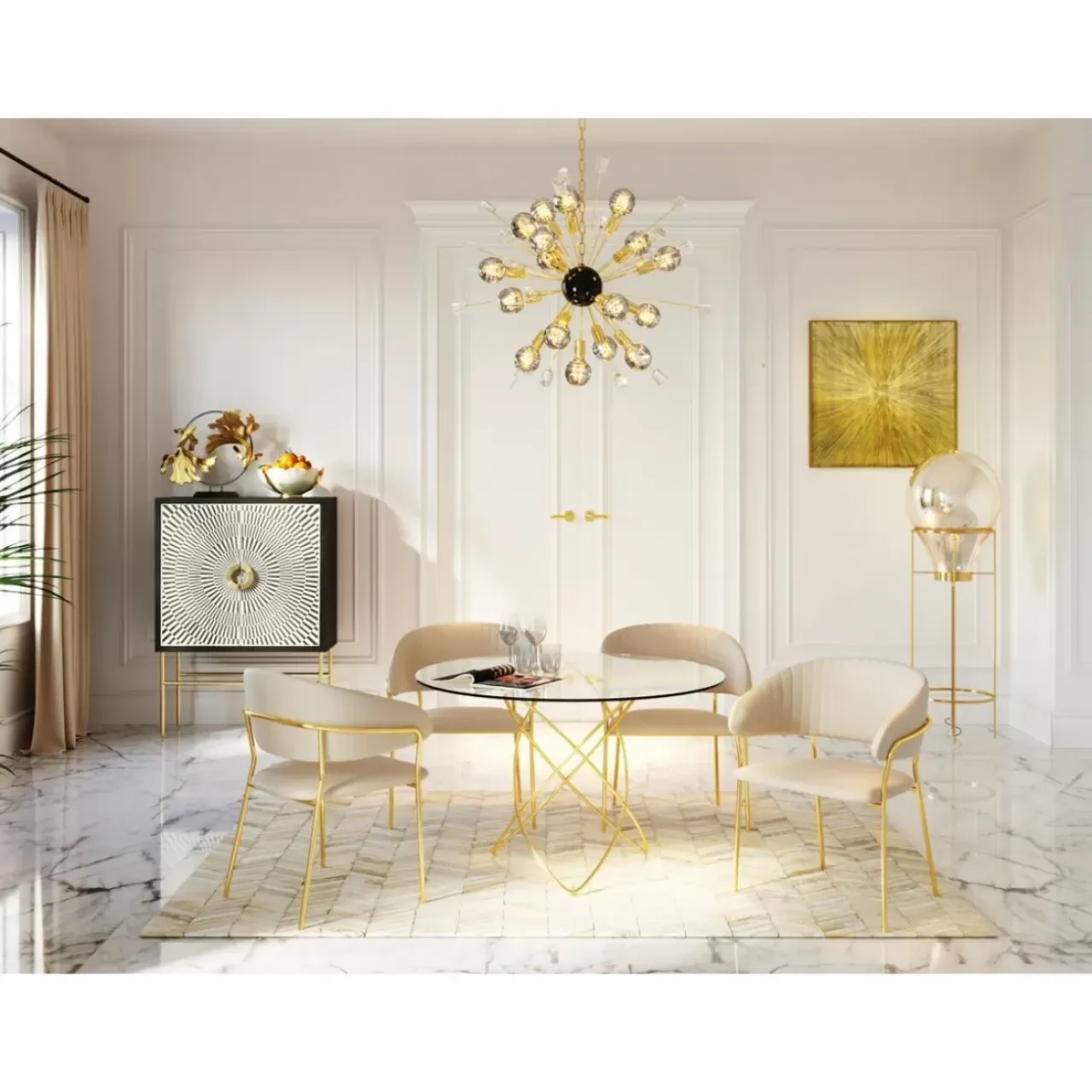 Bilder-KARE Design Objektbild Illumino 80X80Cm