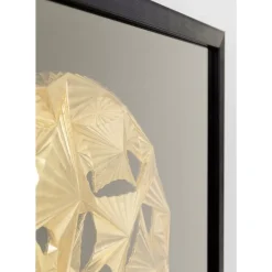 Bilder-KARE Design Objektbild Leaf Ball 60X60Cm