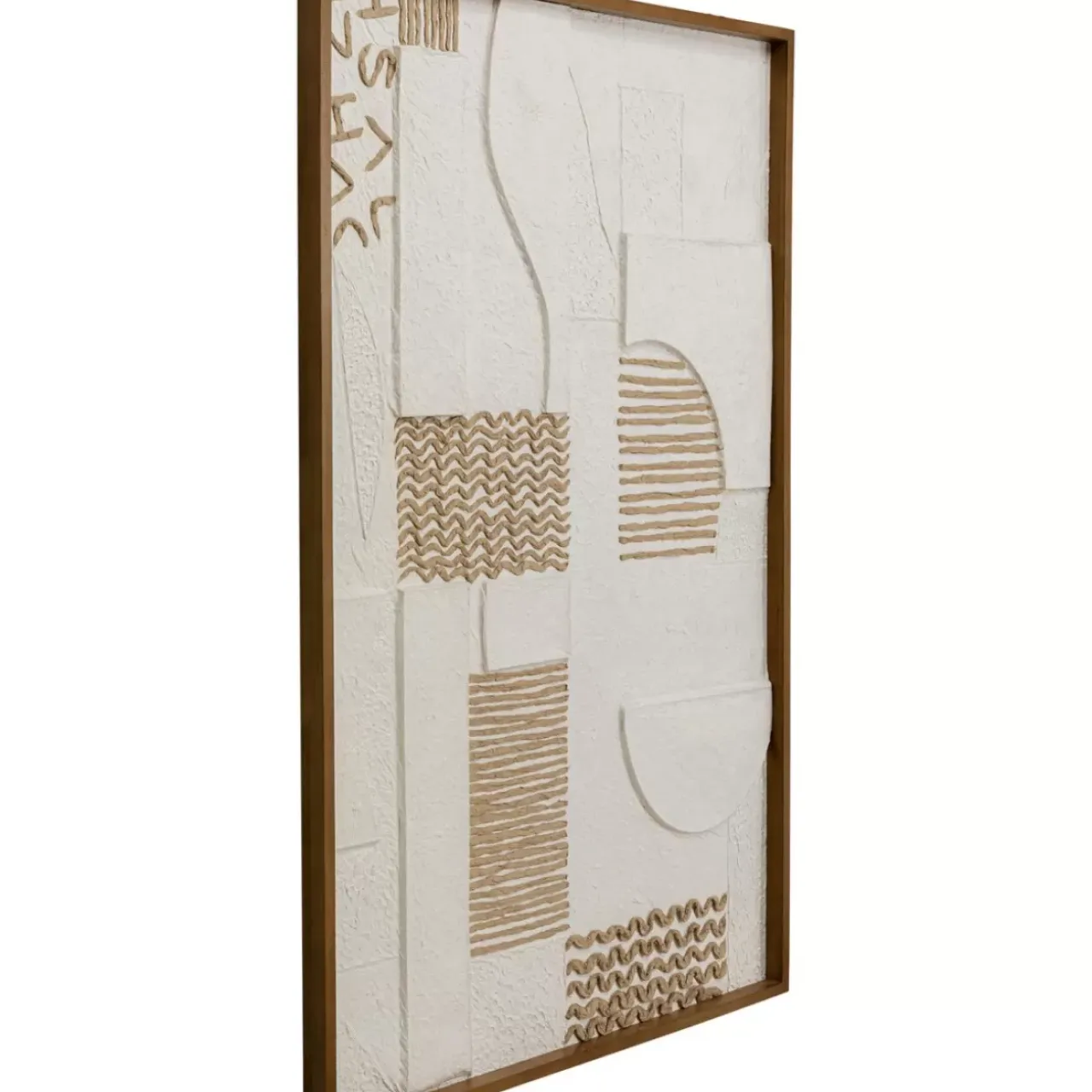 Bilder-KARE Design Objektbild Sandy Geometric 81X122Cm