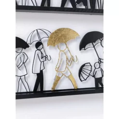 Bilder-KARE Design Objektbild Singing In The Rain 90X90Cm