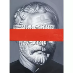 Bilder-KARE Design Olbild Frame Incognito Philosophy 100X80