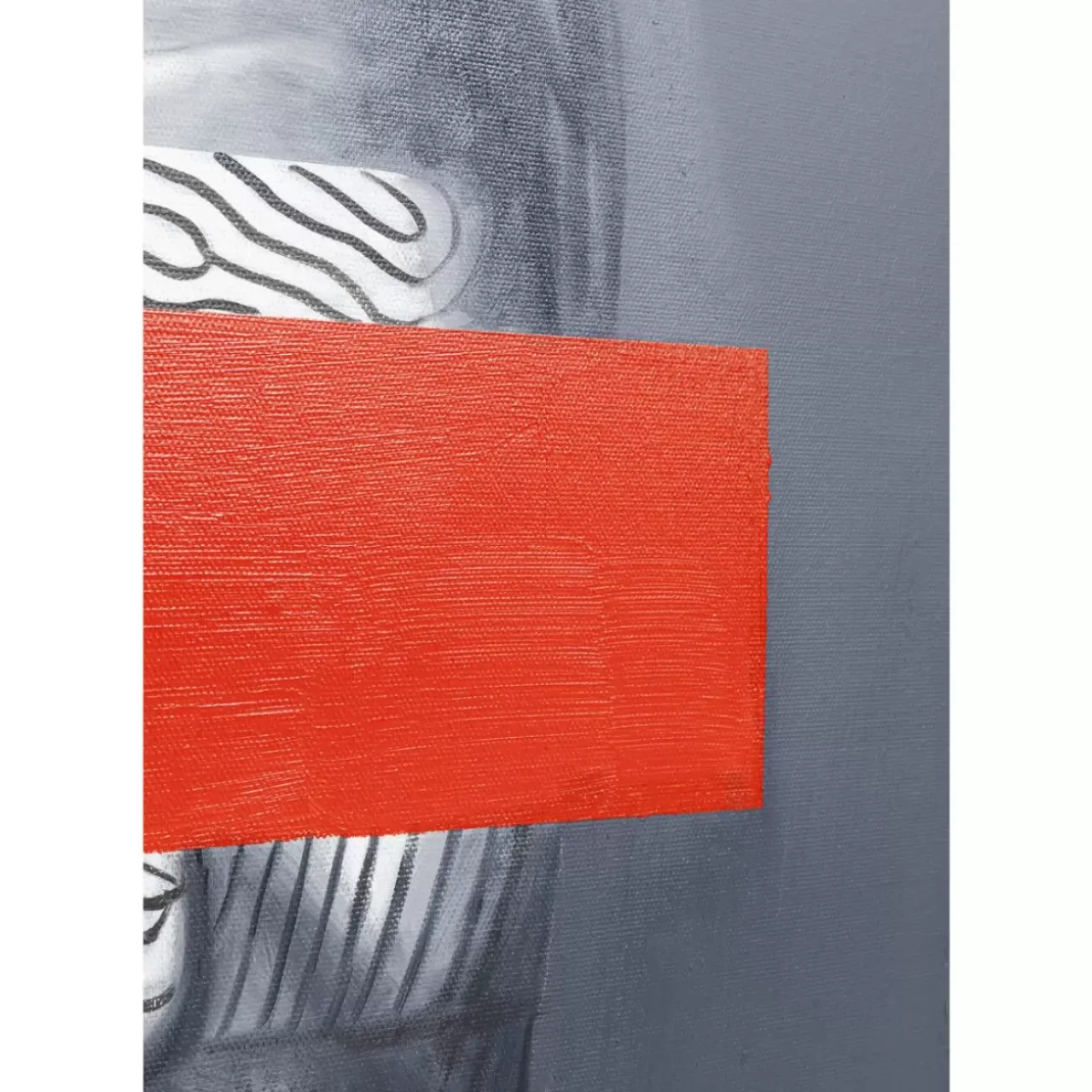 Bilder-KARE Design Olbild Frame Incognito Philosophy 100X80