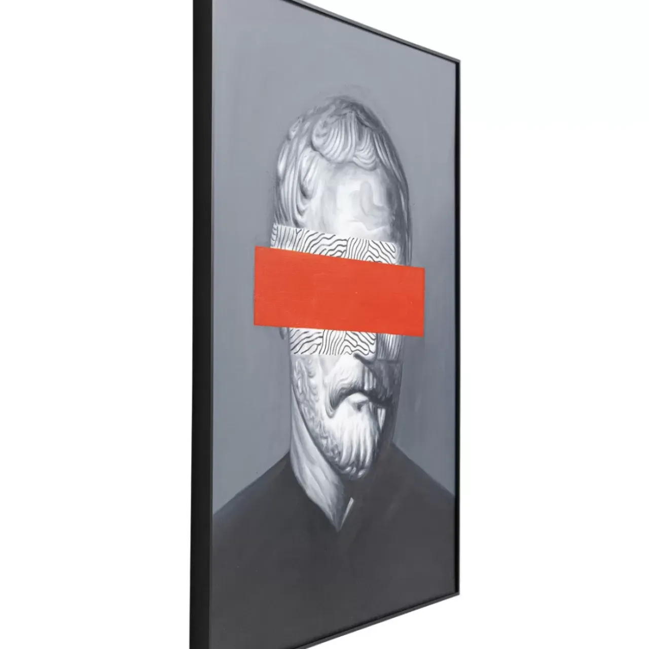 Bilder-KARE Design Olbild Frame Incognito Philosophy 100X80