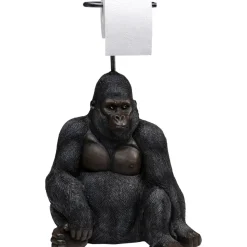 Sonstiges & Zubehör Accessoires-KARE Design Papierrollenhalter Sitting Monkey Gorilla 51Cm