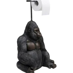 Sonstiges & Zubehör Accessoires-KARE Design Papierrollenhalter Sitting Monkey Gorilla 51Cm