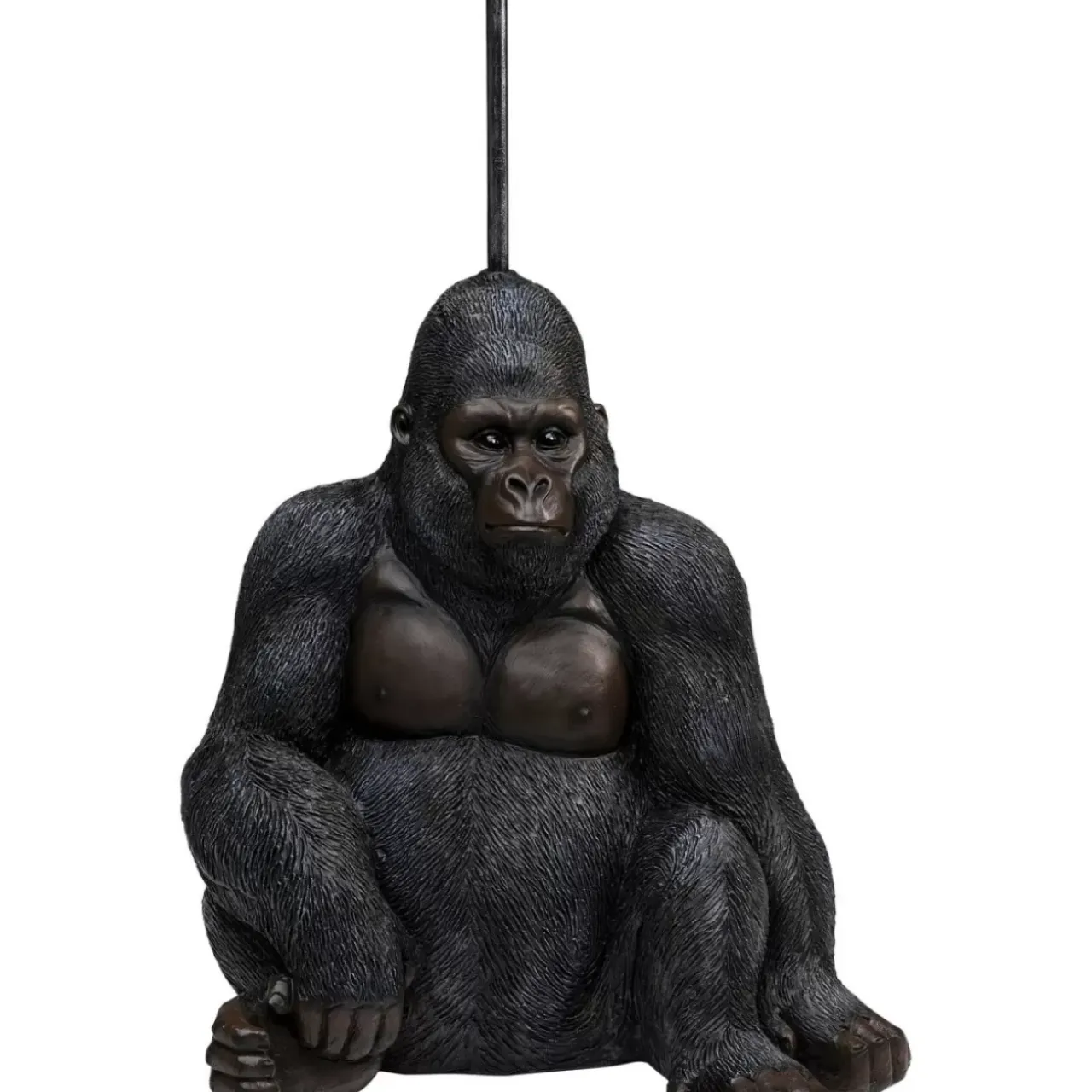 Sonstiges & Zubehör Accessoires-KARE Design Papierrollenhalter Sitting Monkey Gorilla 51Cm