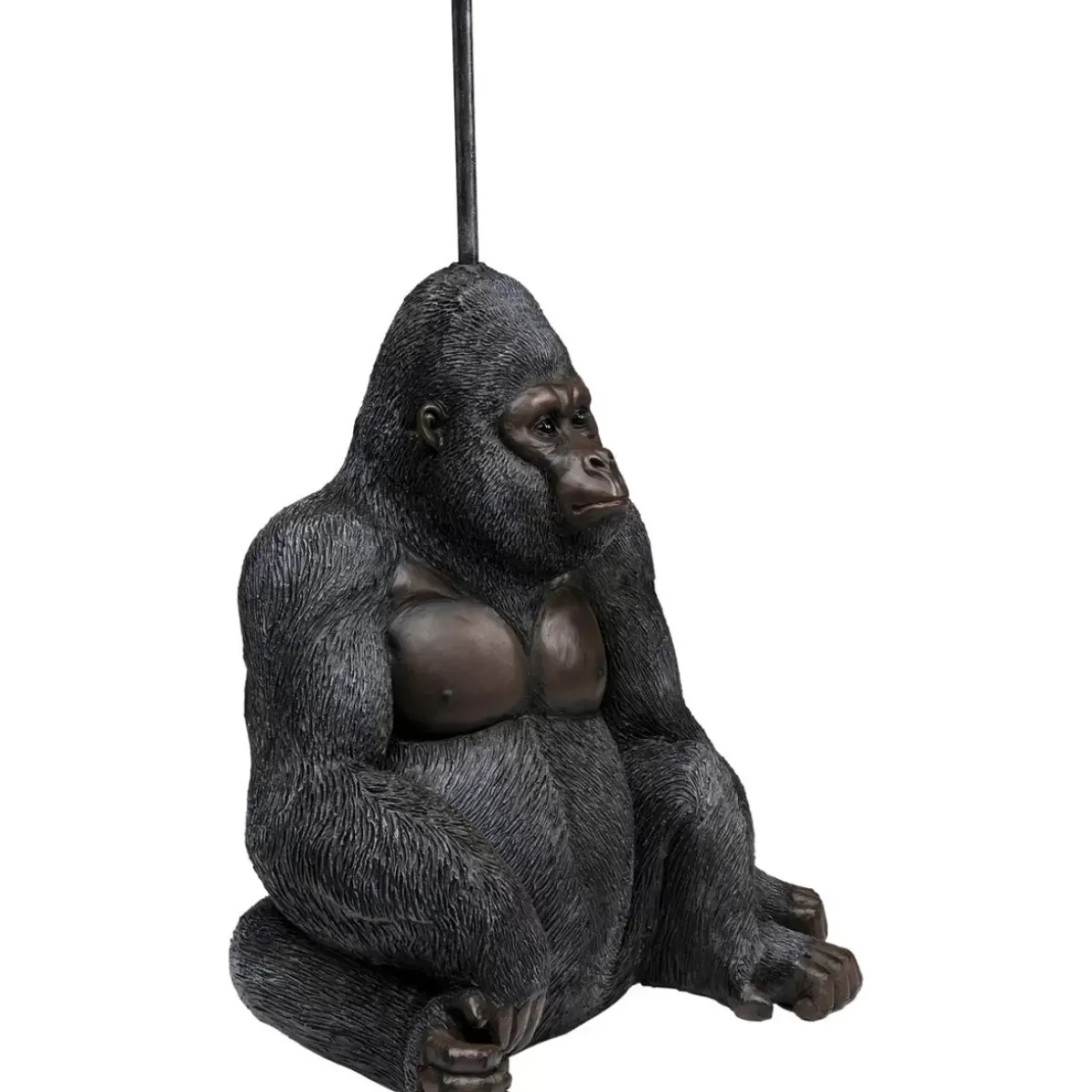 Sonstiges & Zubehör Accessoires-KARE Design Papierrollenhalter Sitting Monkey Gorilla 51Cm