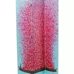 Paravents-KARE Design Paravent Boat Vs Flower Girl 120X180Cm