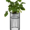 Aufbewahrung & Ordnung-KARE Design Pflanzenstander Wire Schwarz 70Cm