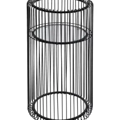 Aufbewahrung & Ordnung-KARE Design Pflanzenstander Wire Schwarz 70Cm