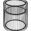 Aufbewahrung & Ordnung-KARE Design Pflanzenstander Wire Schwarz 44Cm
