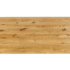 Tische-KARE Design Platte Tavola Schweizer Kante Eiche 180X90
