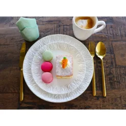 Geschirr & Tischaccessoires-KARE Design Platzteller Rosa O35