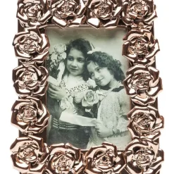 Deko & Geschenkartikel-KARE Design Rahmen Rosenbluten Rosegold 10X15Cm