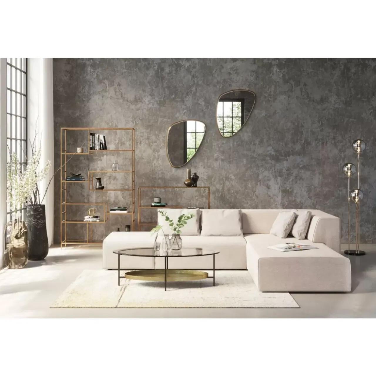 Regale-KARE Design Regal Loft Gold 195X115
