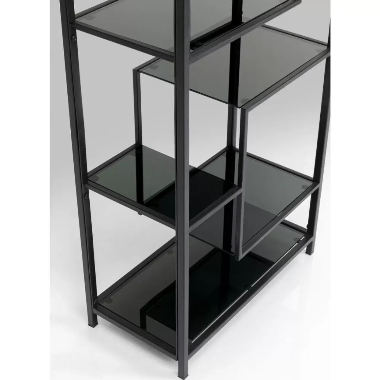 Regale-KARE Design Regal Loft Schwarz 195X60