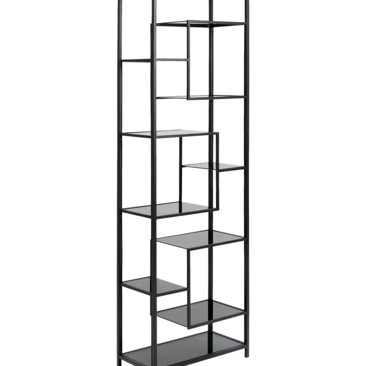 Regale-KARE Design Regal Loft Schwarz 195X60
