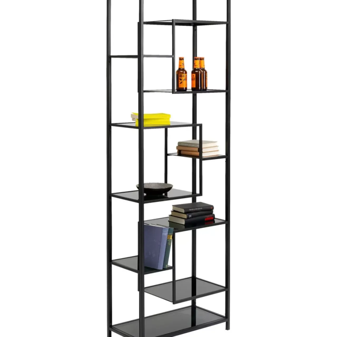 Regale-KARE Design Regal Loft Schwarz 195X60