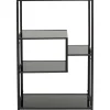 Regale-KARE Design Regal Loft Schwarz 100X60