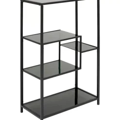 Regale-KARE Design Regal Loft Schwarz 100X60