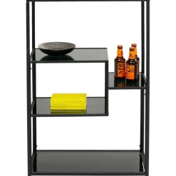 Regale-KARE Design Regal Loft Schwarz 100X60