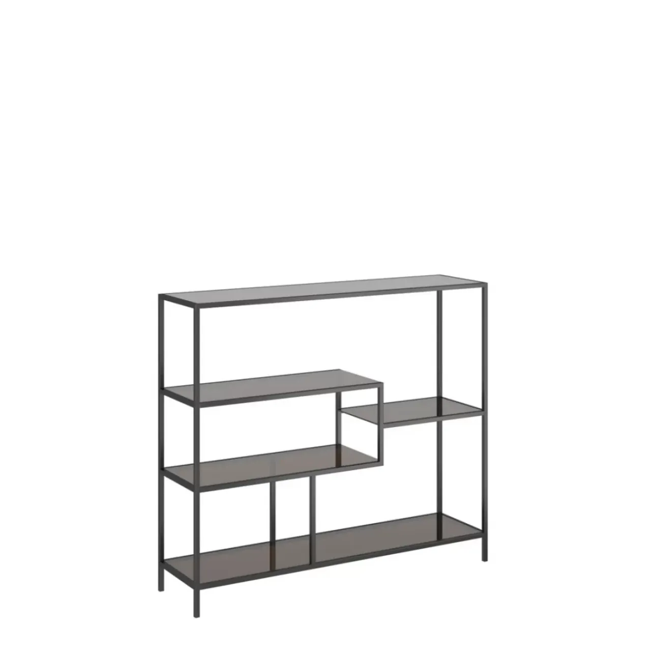 Regale-KARE Design Regal Loft Schwarz 100X115