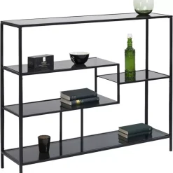 Regale-KARE Design Regal Loft Schwarz 100X115